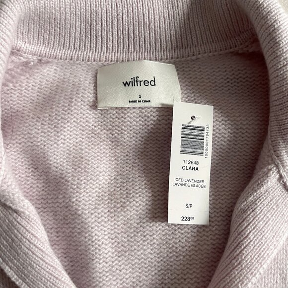 NWT Aritzia Clara cashmere sweater - Picture 3 of 3